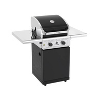 Classic 2b Grill on Cart with 2 folding shelves