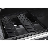 Classic Bbq 2 Burner Grill On Cart With 2 Shelves
