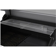 Deluxe 4 Burner Grill On Cart With Shelf And Ci Side Burner