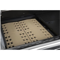 Deluxe 4 Burner Grill On Cart With Shelf And Ci Side Burner