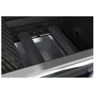 Deluxe 4 Burner Grill On Cart With Shelf And Ci Side Burner