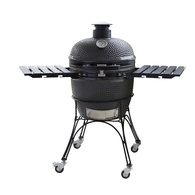 Charcoal BBQ Kamado 56cm (22") Grey 