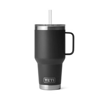 Rambler 35oz (1035ml) Mug with straw - Black