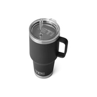 Rambler 35Oz (1035Ml) Mug With Straw - Black