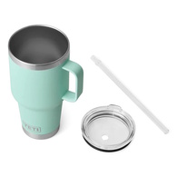 Rambler 35Oz (1035Ml) Mug With Straw - Seafoam
