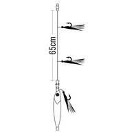 Jigging Sabiki Set - Uv Blue Sardine 