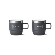 Rambler 6oz (177ml) stackable Mug 2 pk - charcoal