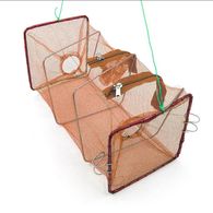 Baitcatcher Folding Brown Mesh Large