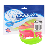 Longer Lasting E-Z Crab Strip Baits - Electric Chicken 1/2" x 12" (2 Pk)