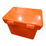 Cube Ice Box - 40 Litre Orange