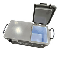 Long Ice Box Split Lids - Grey 