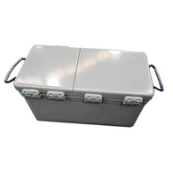 Long Ice Box Split Lids - Grey 