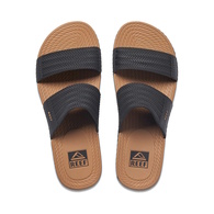 Womens Water Vista Slides Black/Tan