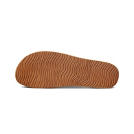 Womens Cushion Vista Slides - Black/Natural