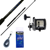 jw Rampage 200 / Sabistik 7'0"  2 Piece Reel / Rod Package 