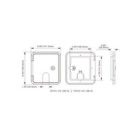 Square Cable Hatch