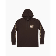 Bruce Hooded Long Sleeve Tech Upf40+ Shirt / Fishing Jersey - Black