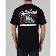Castoff Standard Short Sleeved Tee-Shirt - Black