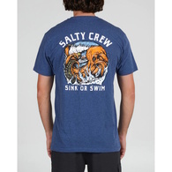 Tsunami Standard Short Sleeved Tee-Shirt - Navy Heather