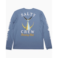 Tailed Long Sleeve Sun Shirt - Marine Blue