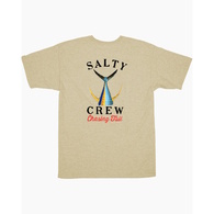 Tailed Short Sleeve T-shirt khaki heather