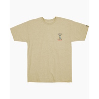 Tailed Short Sleeve T-Shirt Khaki Heather