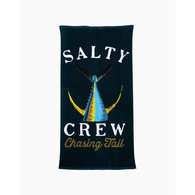 Chasing tail towel - navy
