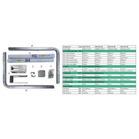 Trailer Boat Pole Guides Rectangular Beam