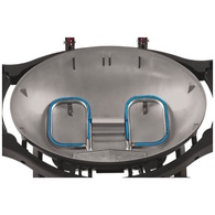 Ziggy Lpg Bbq Twin Grill Classic Black --Stock Liquidation--