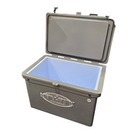 Cube Ice Box - 185 Litre Grey 