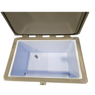 Cube Ice Box - 185 Litre Grey 