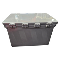 Cube Ice Box - 185 Litre Grey 