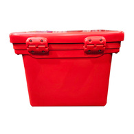 Cube Ice Box - 40 Litre Red