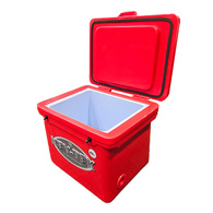 Cube Ice Box - 40 Litre Red
