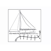 Main Sail "Centipede" Tie Down 