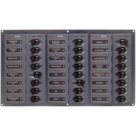 905NM 12v Circuit DC Panel - 24-Way Panel