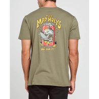 Tins And Tinnies Nz Tee - Dusty Green