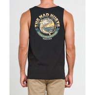 Keep It Reel Tank Singlet - Black