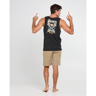 Chrome Ahoy Fkrs Tank Singlet - Black