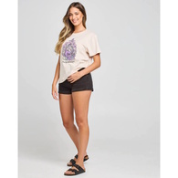 Dead Men Tell No Tales Womens Short Sleeve Tee Shirt - Stone
