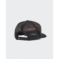 Skulls And Roses Womens Twill Trucker Cap - Black