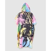 Hooded/Poncho Towel Rainbow Acid