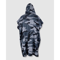 Hooded/Poncho Towel Grey Camo