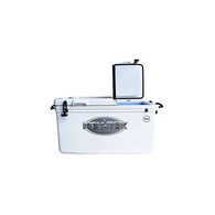 Long Ice Box Split Lids 70 Litre White