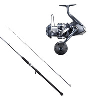 20 STRADIC SW 4000HG REEL / Shadow x 6'6" 1pc Slowjig Combo