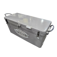 Long Ice Box 115 Litre Grey 