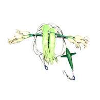 Wingman Squid Teaser Chain - Lumo Green