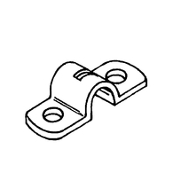 Engine Control Cable Fitting 33C Style Clamp S/S