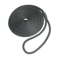 Double Braid Fender Lines 8mm x 1.5m (2-PK) Black