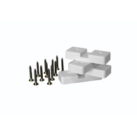 4 Rod Uv Polypropylene Horizontal Rod Storage Rack Pair